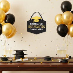 Grad Mini Message Sign Decoration