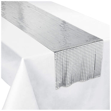 Mirror Fabric Table Runner