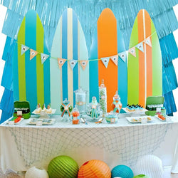 Pool Party Wall Decoration Banners 6pcs