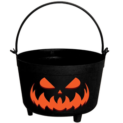 Pumpkin Cauldron 24x23x15cm