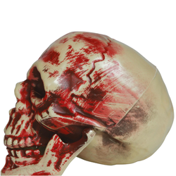 Bloody Skull Decoration 20cm