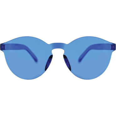 Frameless Blue Coloured Glasses