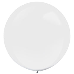 Frosty White Standard Latex Balloons 3ft