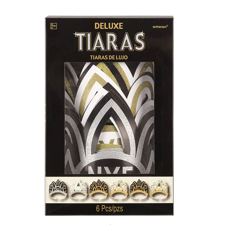 New Years Tiara Tinsel Glitter Paper & Foil Bsg