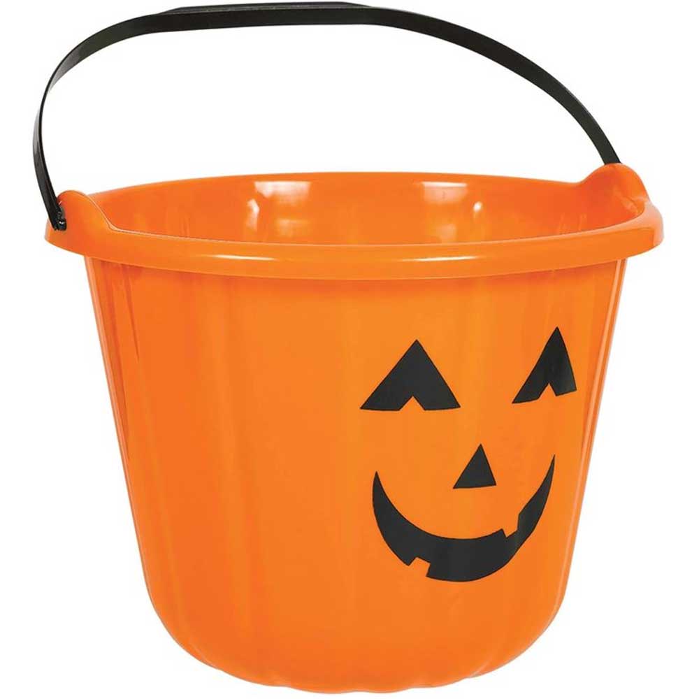 Halloween Orange Pumpkin Bucket