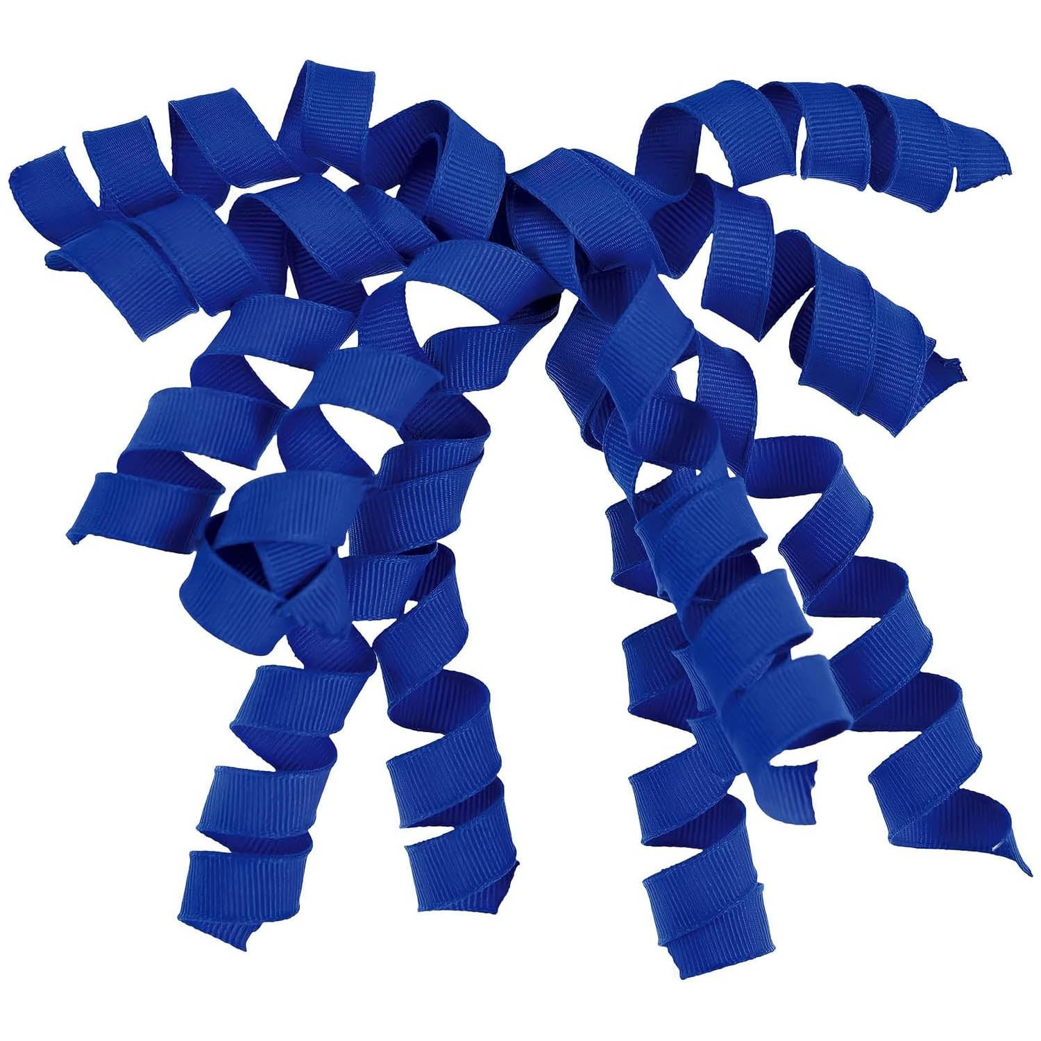 Neon Electric Blue Grosgrain Gift Bows