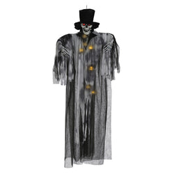 Halloween Hanging Skeleton Groom with Light Up Eyes 180cm