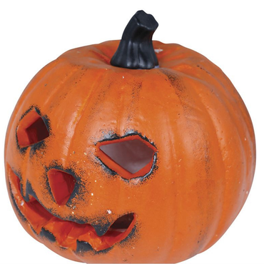 Pumpkin Foam with Light 16cm