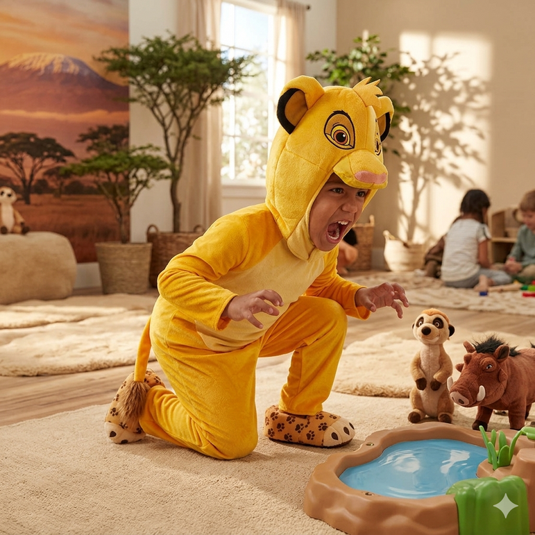 Child The Lion King Simba Classic Costume