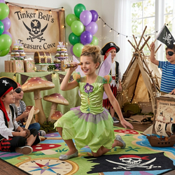 Child Tinker Bell Rainbow Classic Peter Pan Costume