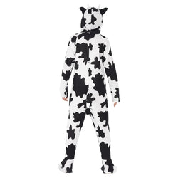 Child Hooded Cow Animal All-in-One Costume