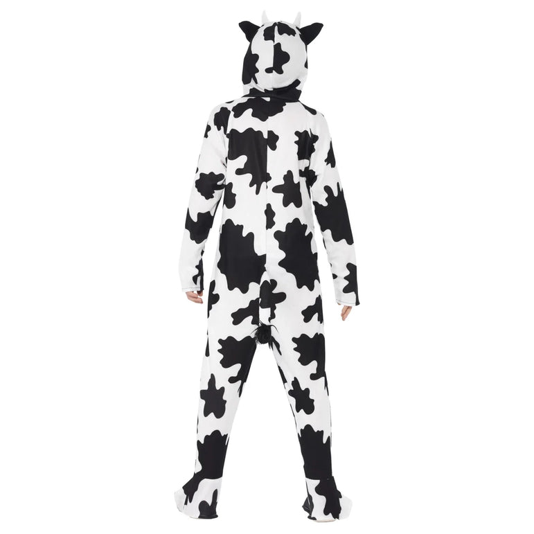 Child Hooded Cow Animal All-in-One Costume