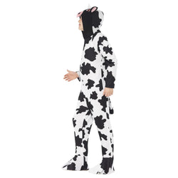 Child Hooded Cow Animal All-in-One Costume