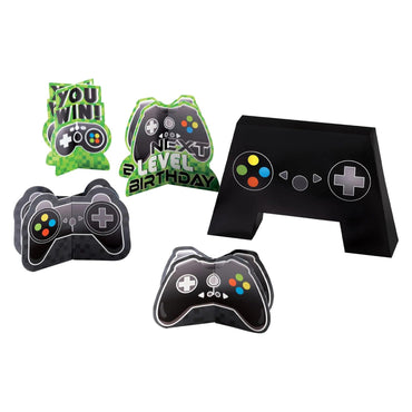 Level Up Gaming Paper Centerpiece Decorating Kit 5pcs