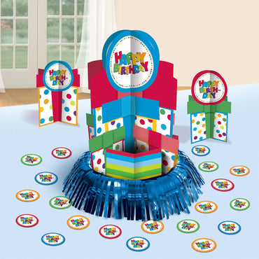 Happy Birthday Boy Table Decorating Kit
