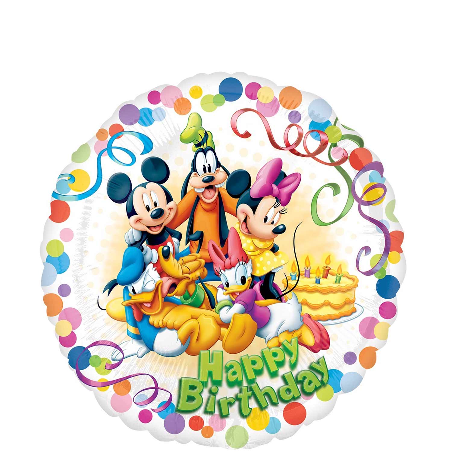 Mickey & Friends Party Foil Balloon 45cm