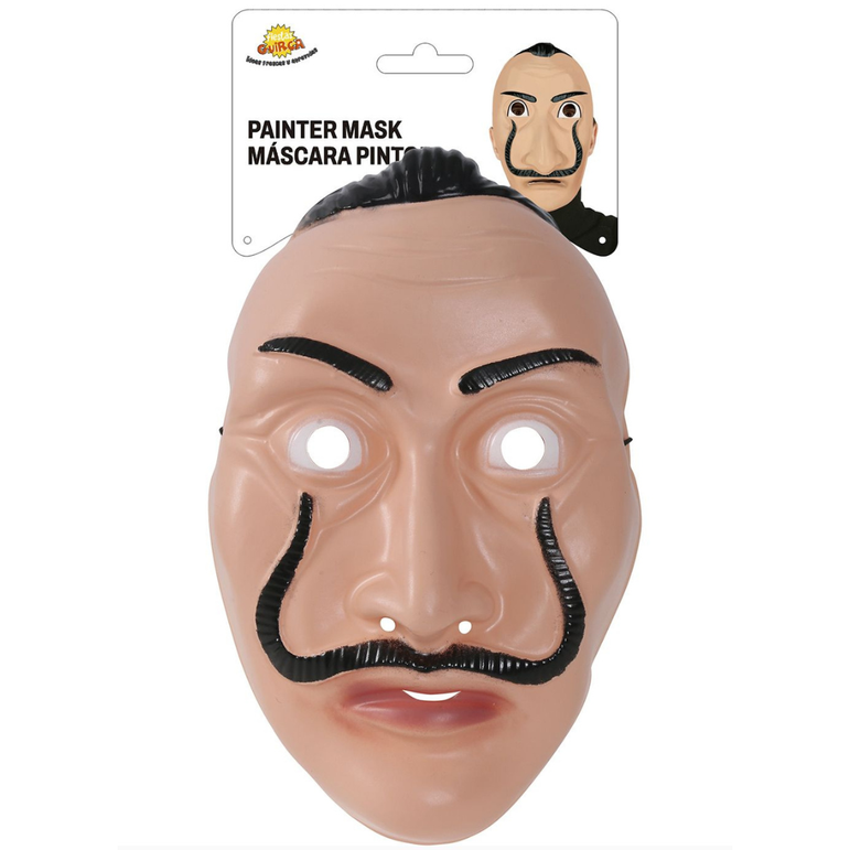 Adult Genius Painter PVC Mask