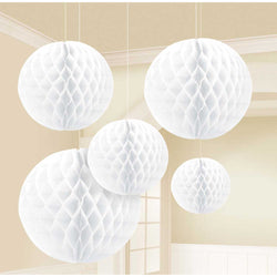 Wedding Honeycomb Balls 5pcs