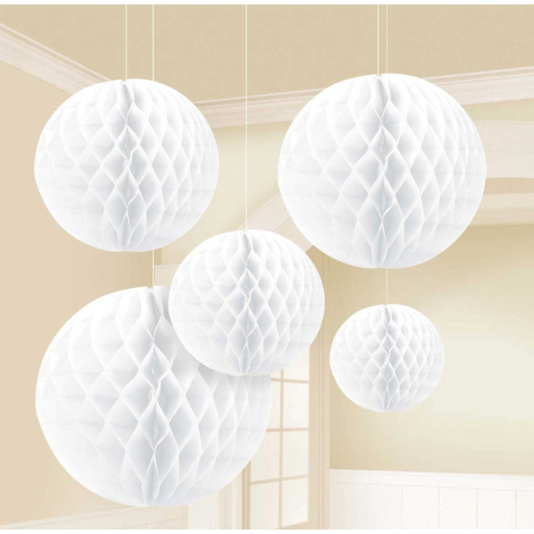 Wedding Honeycomb Balls 5pcs