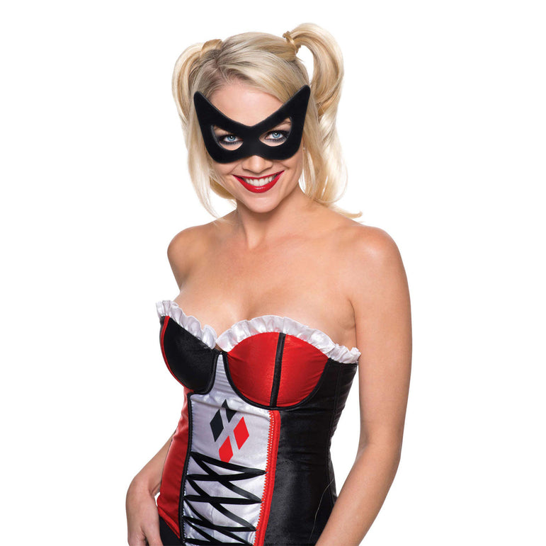 Adult DC Superhero Harley Quinn Mask