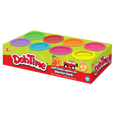 Doh Time Bright Colors Starter Pack 8pcs 2oz