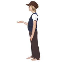 Child Victorian Poor Peasant Boy Kit Costume
