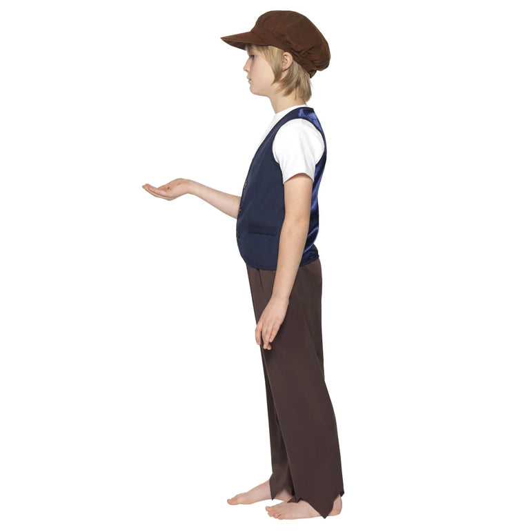 Child Victorian Poor Peasant Boy Kit Costume