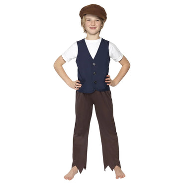 Child Victorian Poor Peasant Boy Kit Costume
