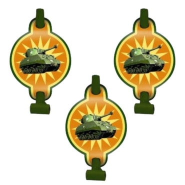 Camouflage Noiseless Blowouts 8pcs