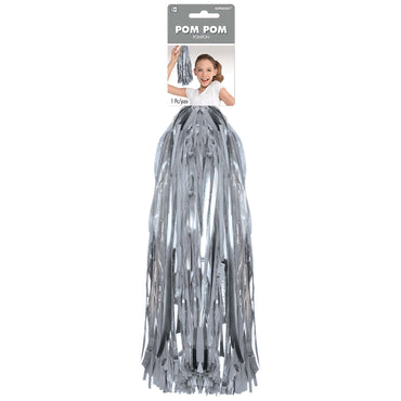 Silver Pom Pom 15in