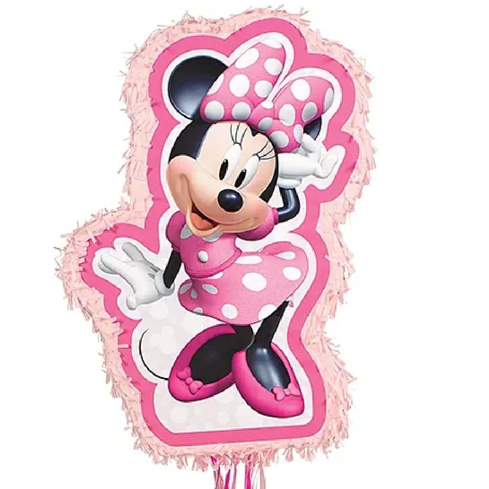 Disney Minnie Mouse Outline Pull Piñata