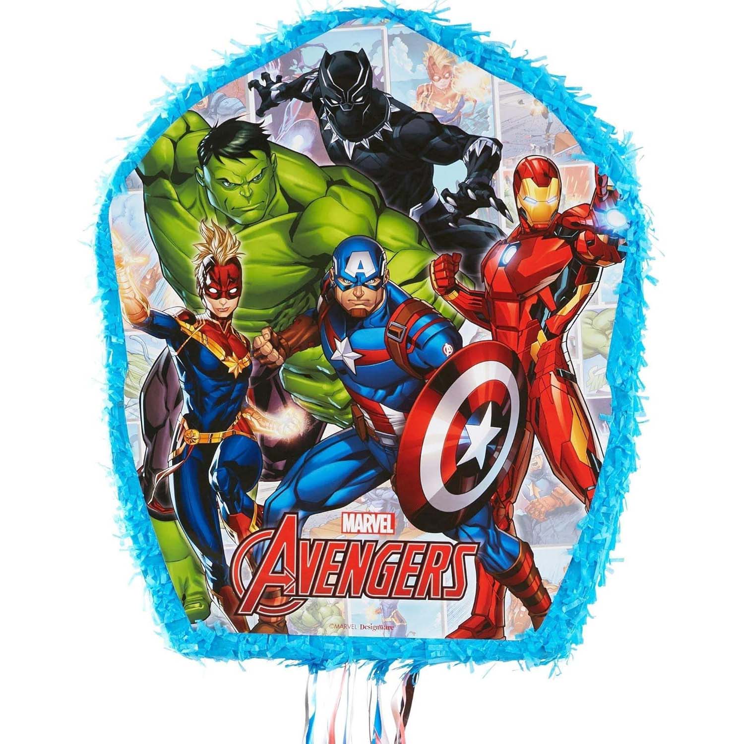 Marvel Avengers Power Unite Outline Pull Piñata