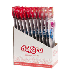 Stars and Heart Sparkler Blister Candle 4pcs