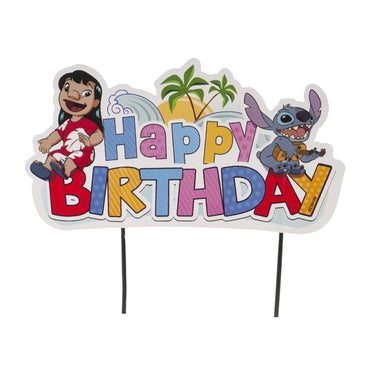 Disney Stitch Paper Cake Toppers 17.5cm