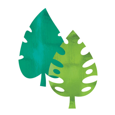 You Had Me At Aloha Giant Palm Leaves Foil Cutouts 8pcs