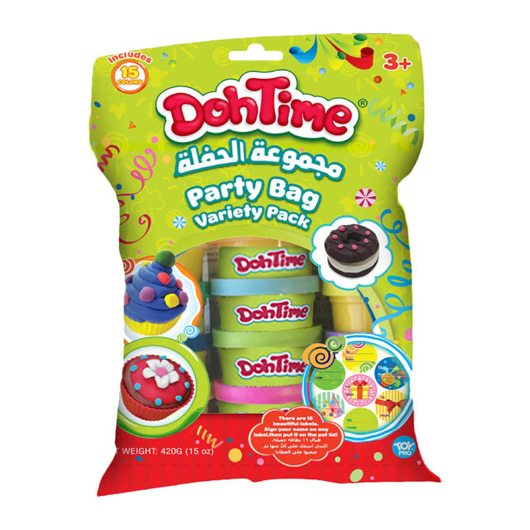 Doh Time Party Bag 15pcs 1oz
