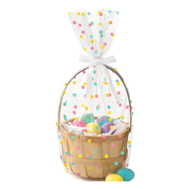 Easter Cello Basket Bag 2pcs