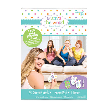 Mum's The Word Baby Shower Game