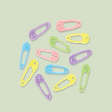 Baby Shower Safety Pin Favors - Neutral 24pcs