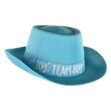 Gender Reveal Felt Boy Hat One Size