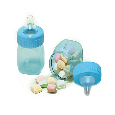 Blue Fillable Baby Bottles 6pcs