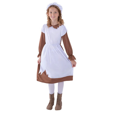 Child Poor Victorian Girl Costume