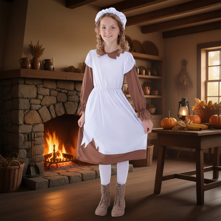 Child Poor Victorian Girl Costume
