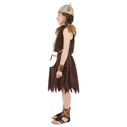 Child Viking Girl Costume