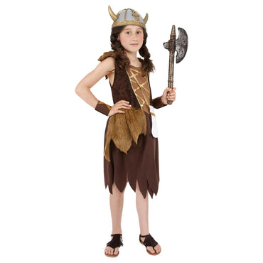 Child Viking Girl Costume