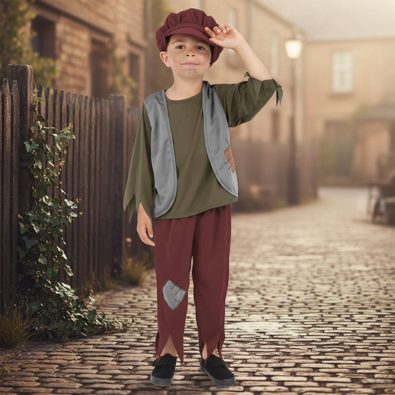 Child Victorian Poor Boy Costume