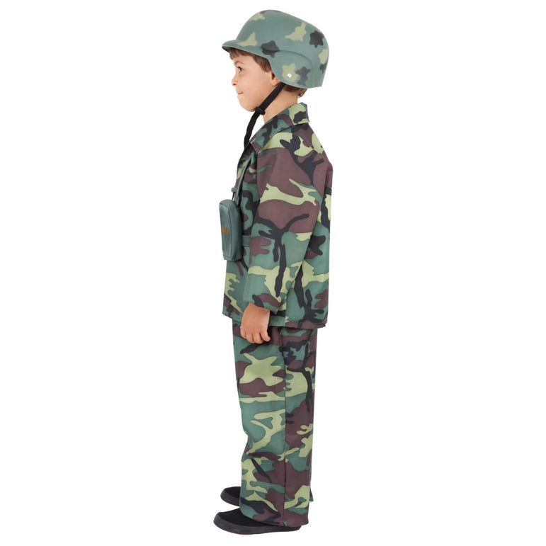 Child Army Boy Career Costume
