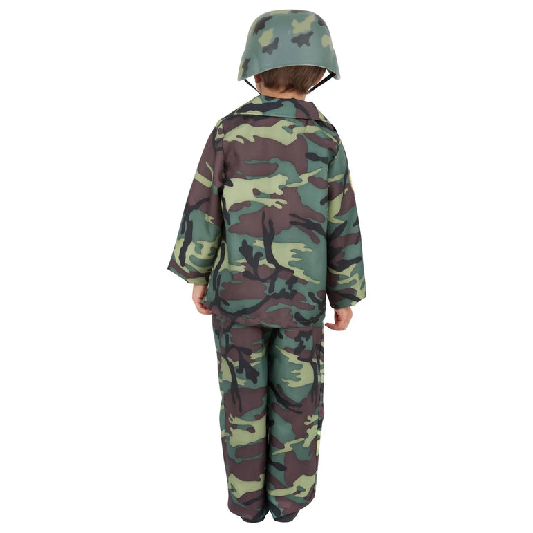 Child Army Boy Career Costume