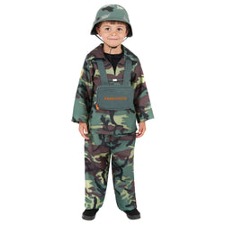 Child Army Boy Career Costume