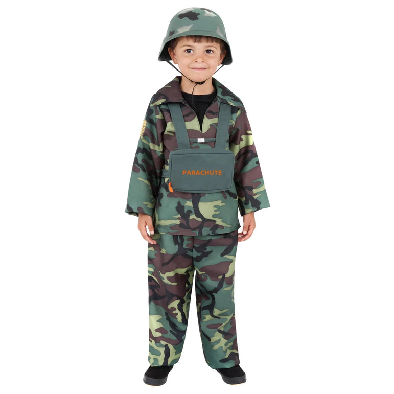 Child Army Boy Career Costume
